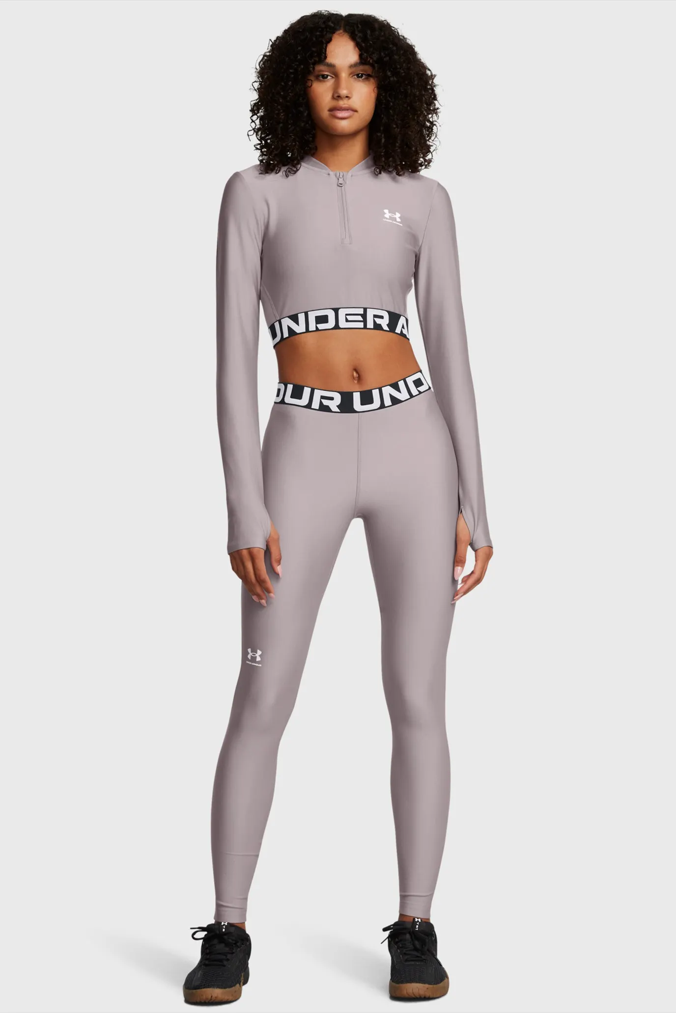 Жіночі пудрові тайтси UA HG Authentics Legging 2