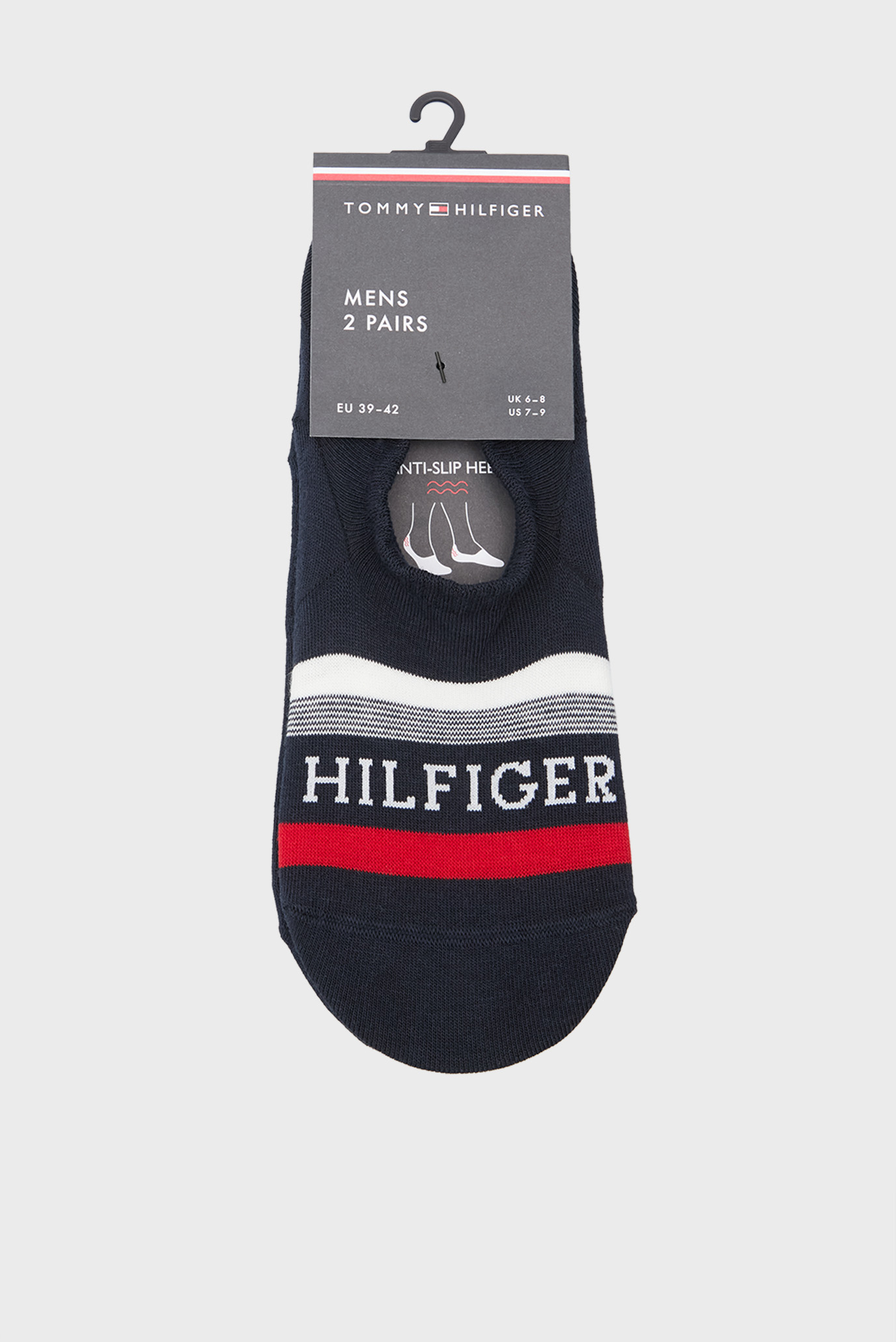 Мужские темно-синие следы (2 пары) FOOTIE TAB Синий 39-42 Tommy Hilfiger 701232938 Мужские темно-синие следы (2 пары) FOOTIE TAB Синий 39-42 Tommy Hilfiger 701232938