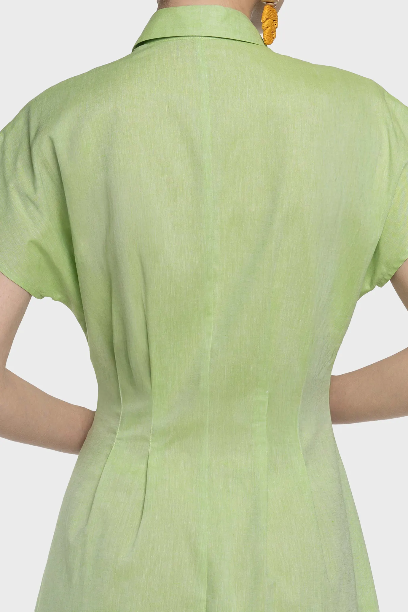 Жіноча салатова сукня 6