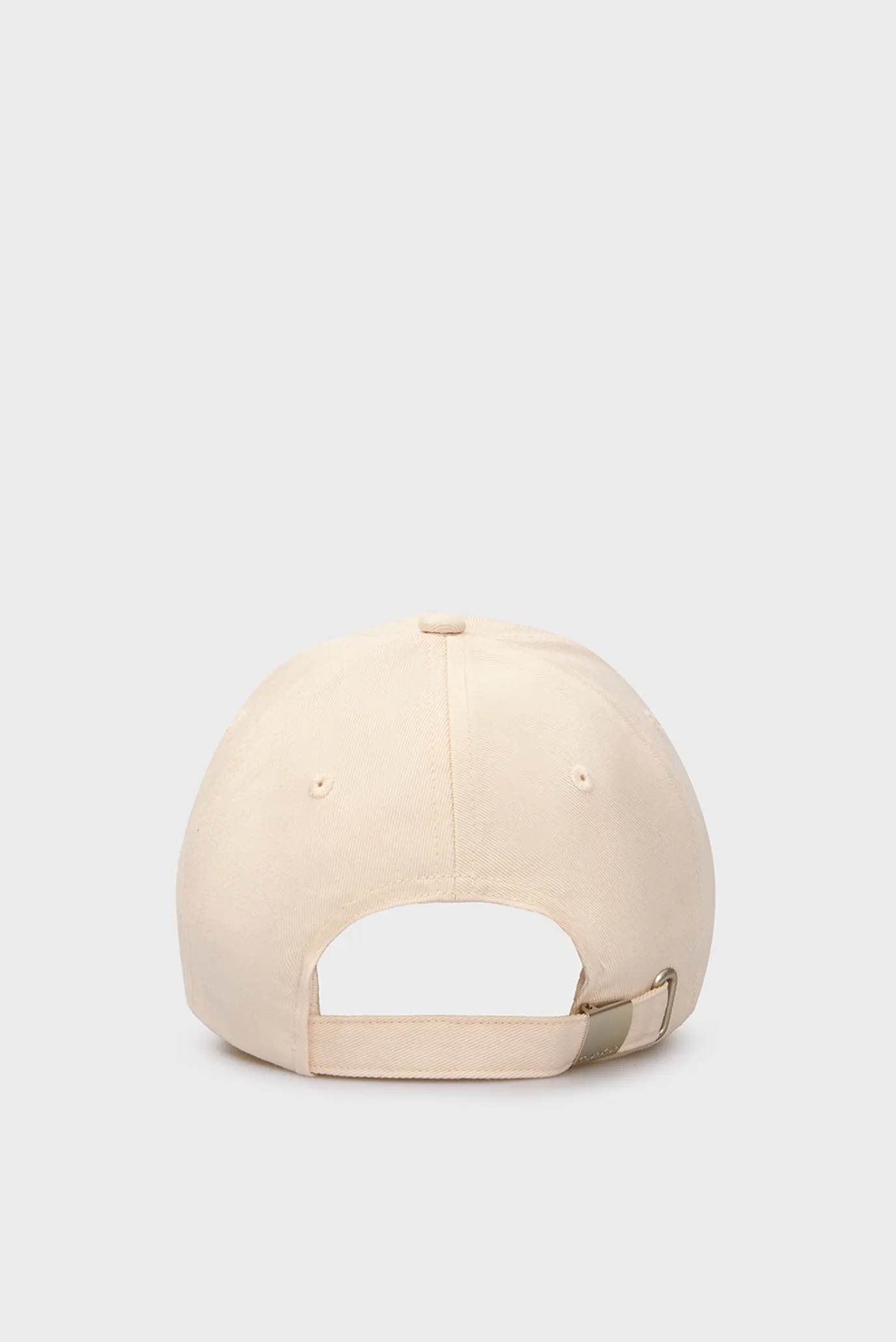 Женская бежевая кепка MONOGRAM PU PATCH 2