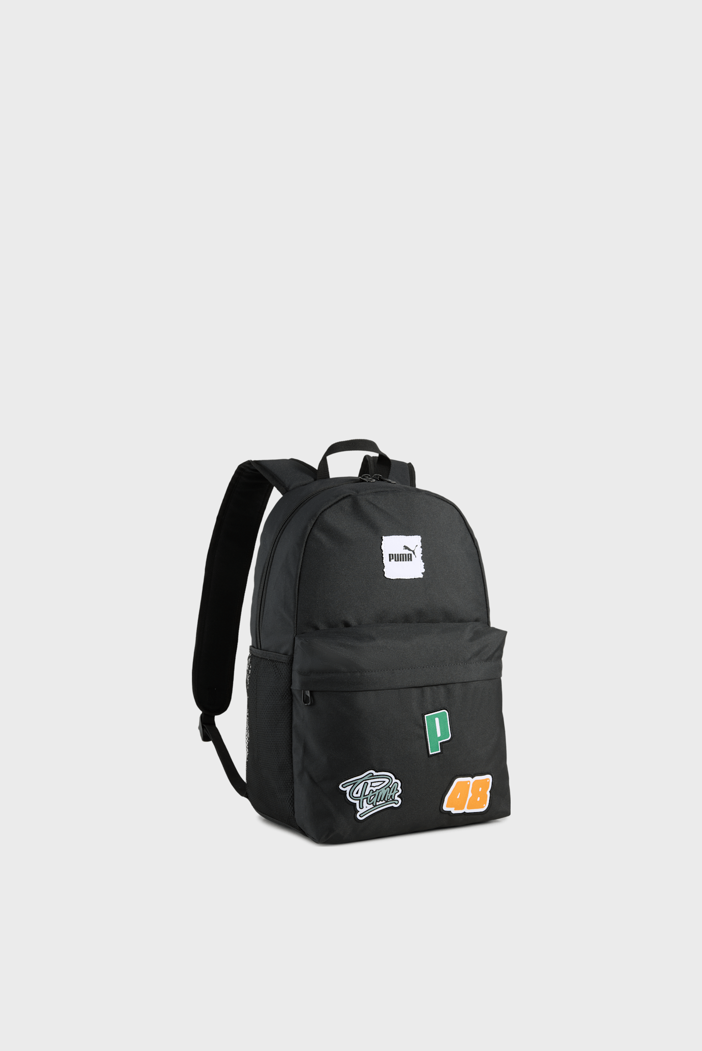 Черный рюкзак PUMA Phase Patch Backpack 1