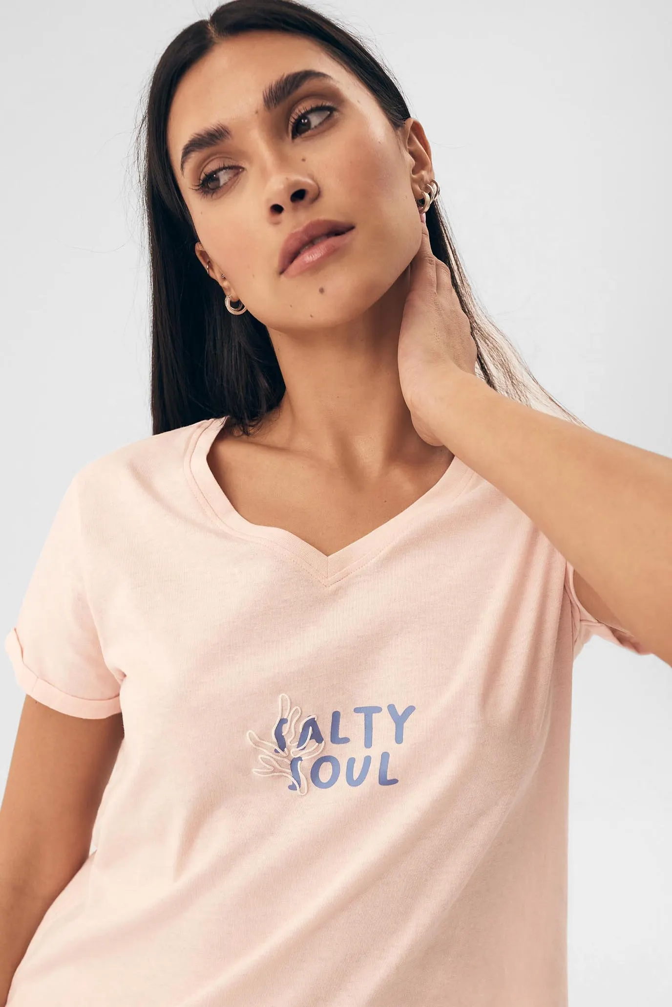 Женская розовая пижама (футболка, шорты) Nadar 5