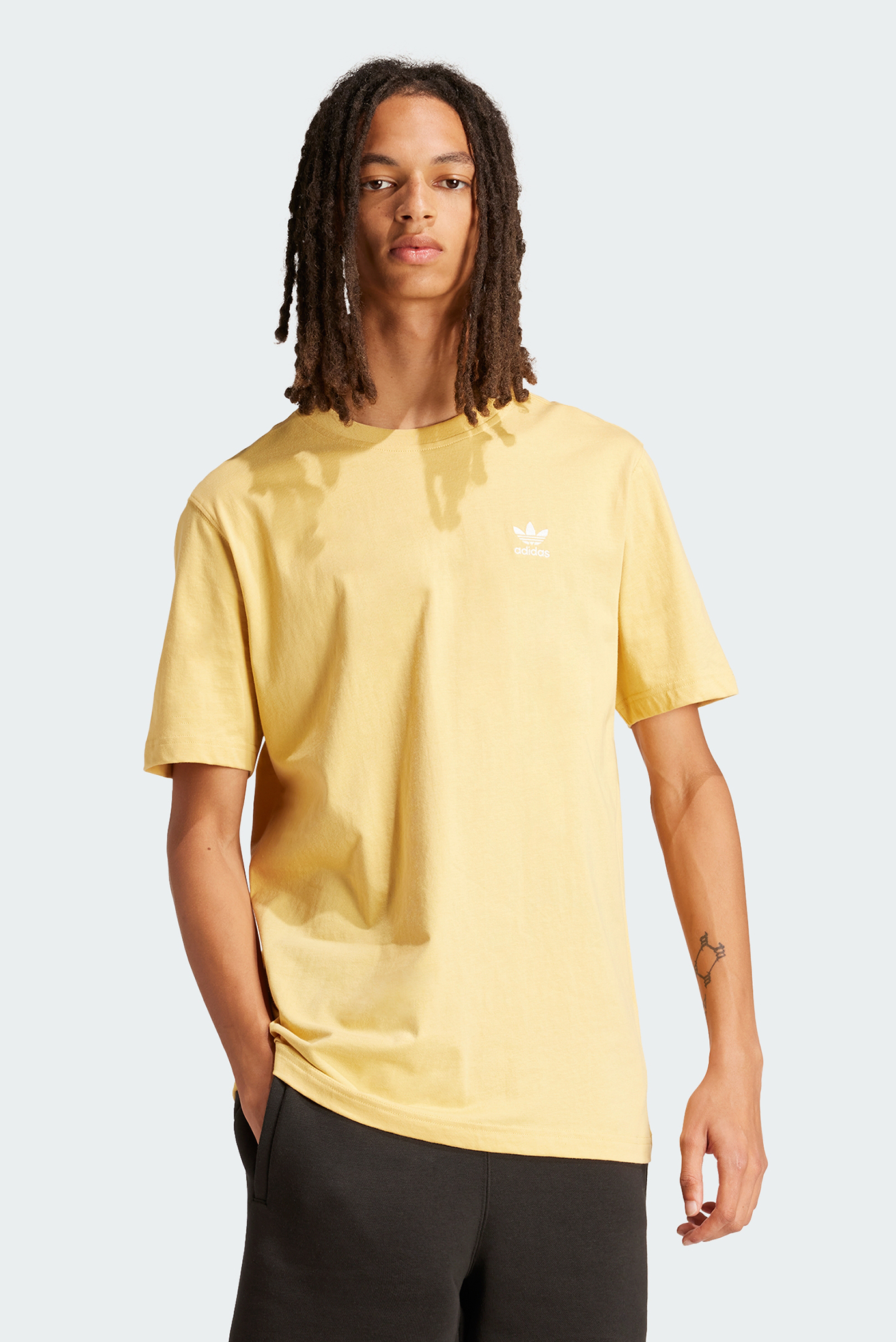 Чоловіча жовта футболка Trefoil Essentials 1
