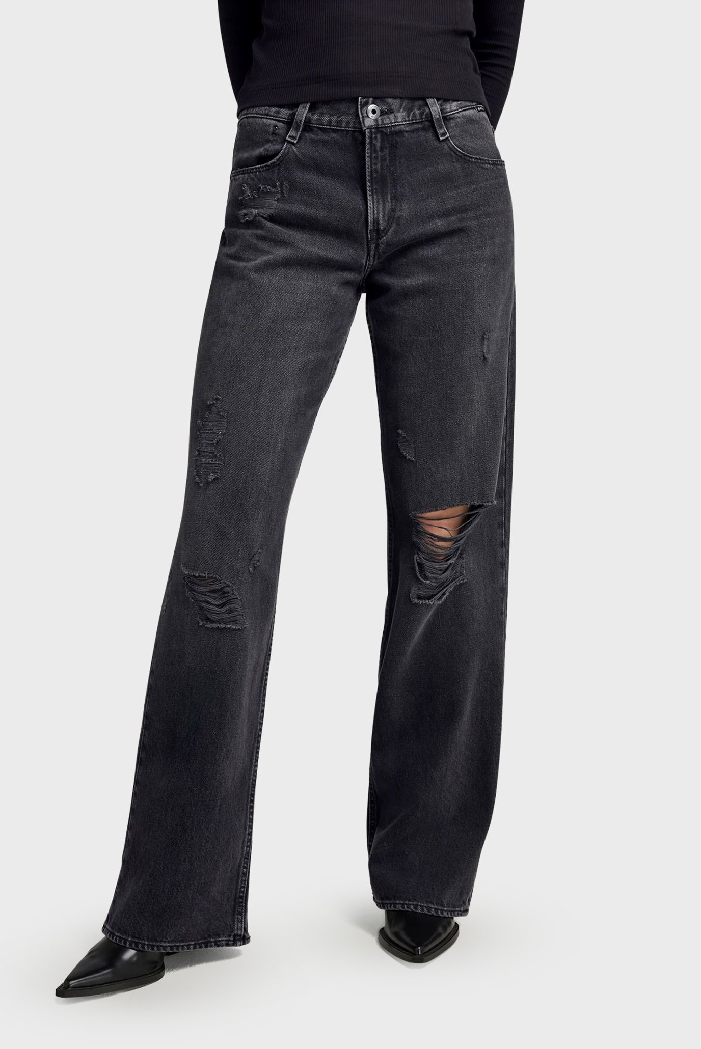 Женские черные джинсы Judee Loose Черный 26-32 G-Star RAW D22889,D291 Женские черные джинсы Judee Loose Черный 26-32 G-Star RAW D22889,D291