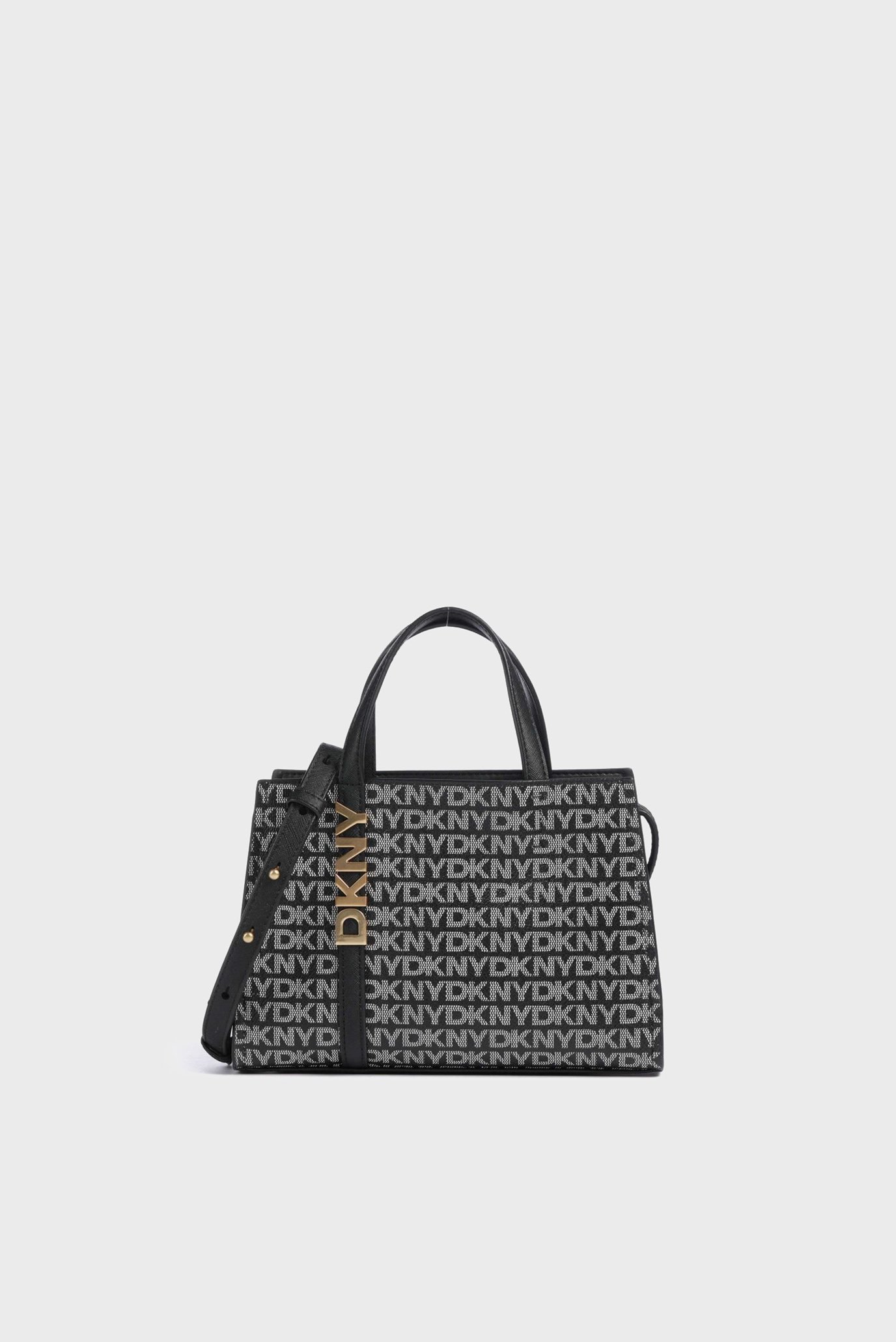 Женская черная сумка с узором Черный ONESIZE DKNY R43D5G56 Женская черная сумка с узором Черный ONESIZE DKNY R43D5G56