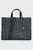 Женская черная сумка с узором GIGI LG GRAB TOTE