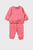 Детский розовый спортивный костюм (свитшот, брюки)