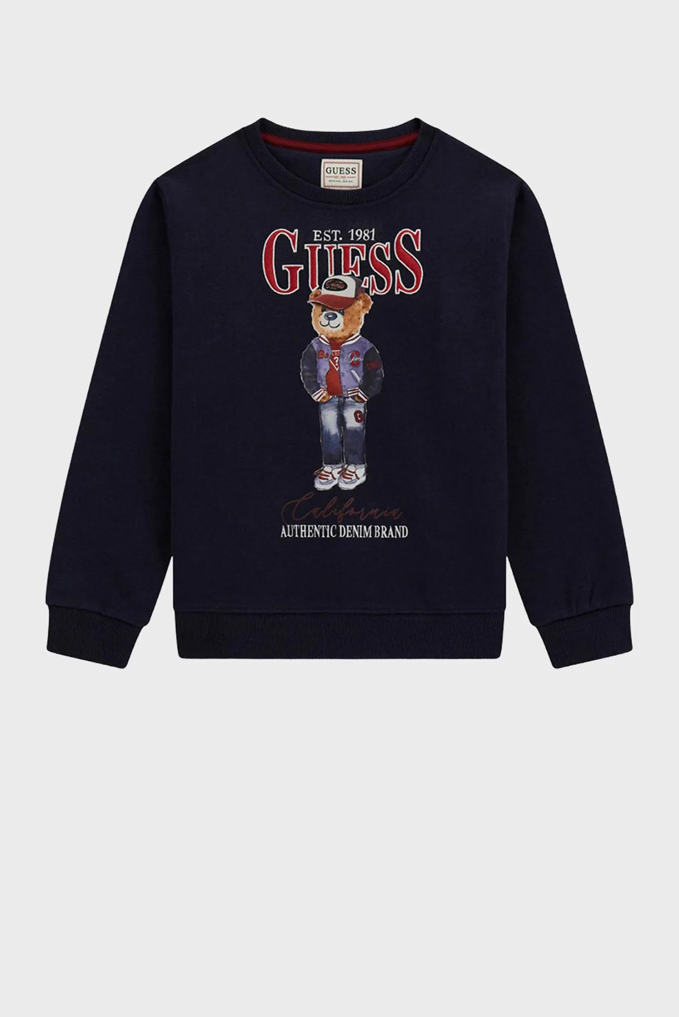 Детский темно-синий свитшот 1