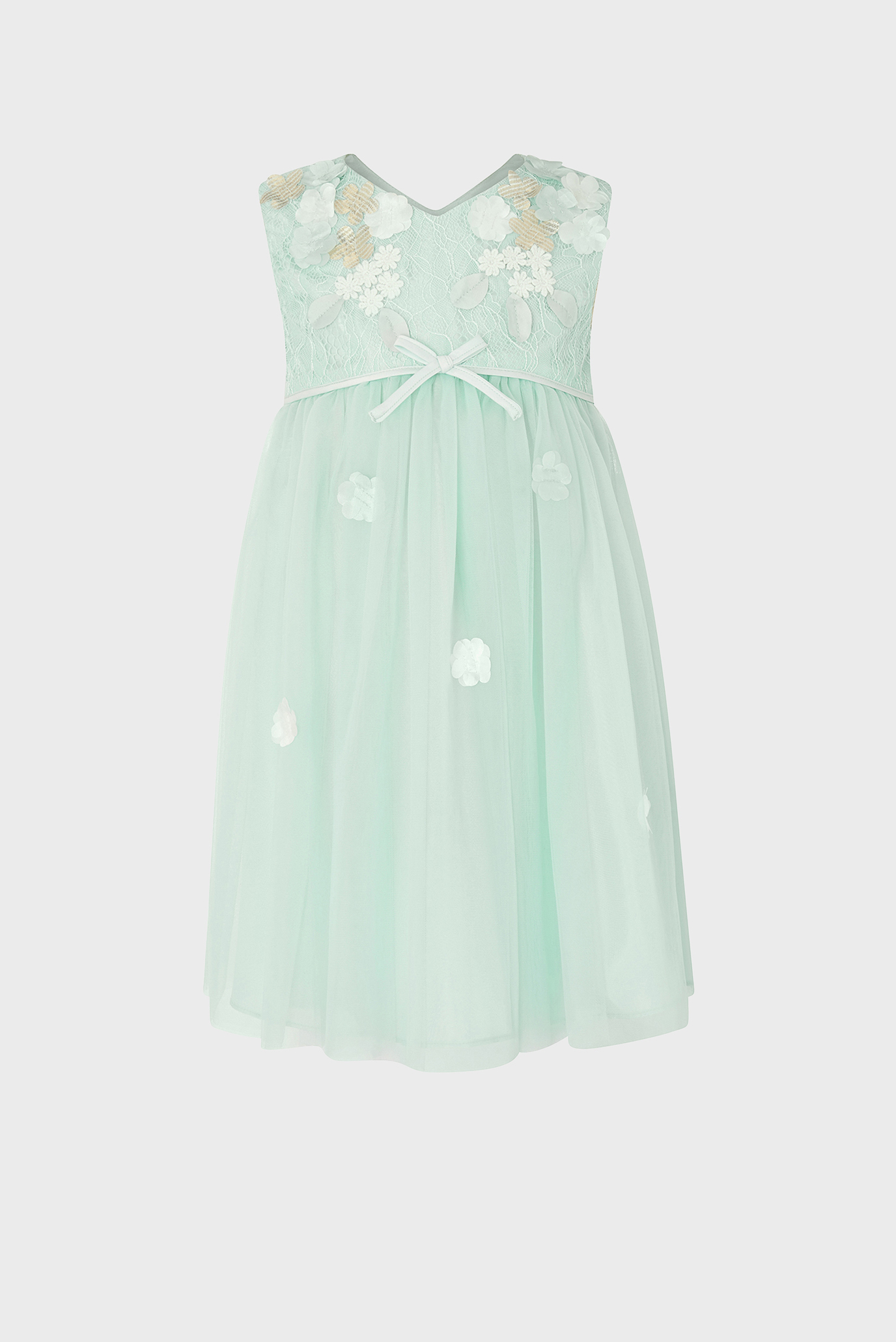 Детское зеленое платье Baby Lilly Dress 1