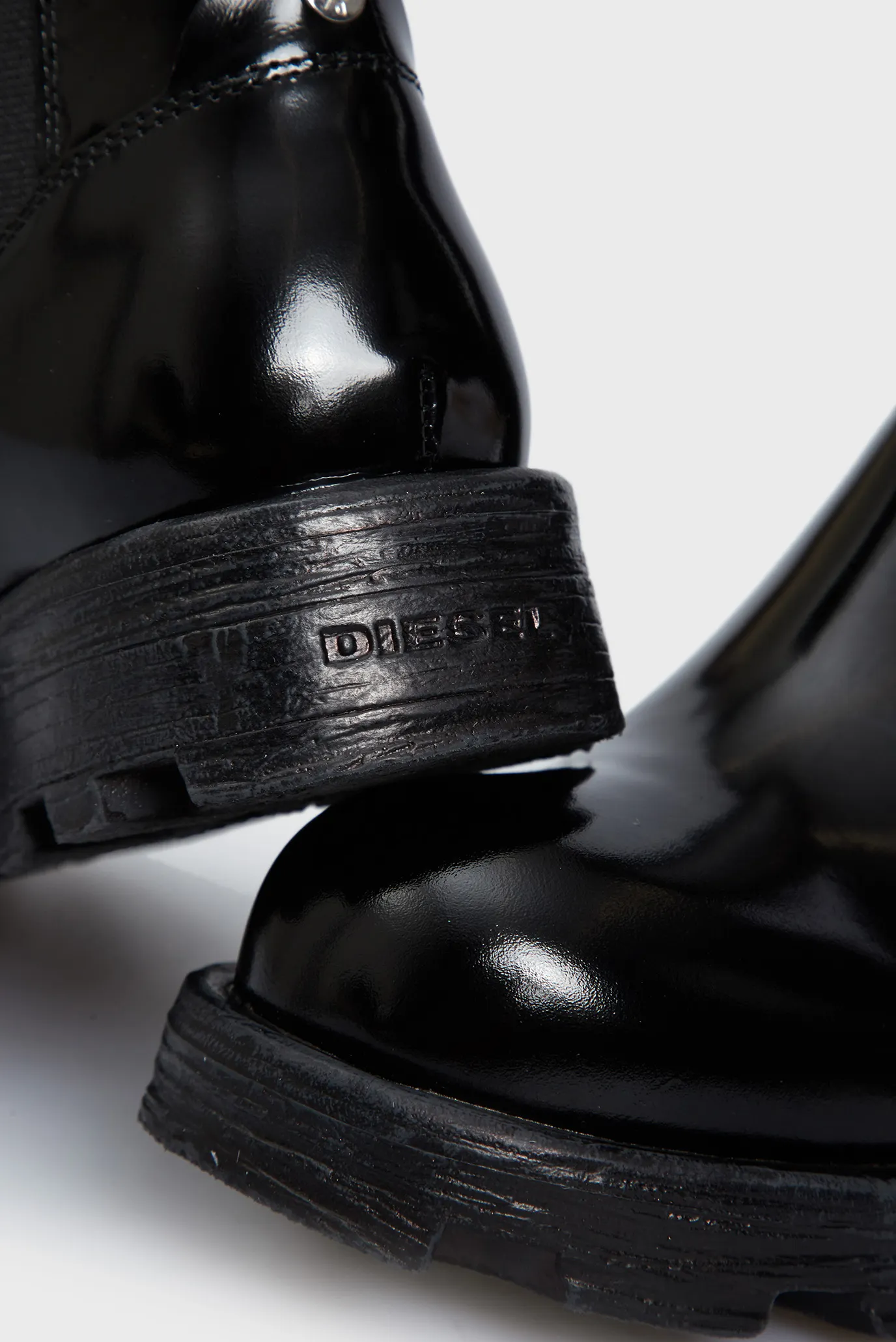 Жіночі чорні шкіряні челсі HAMMER / D-HAMMER 2