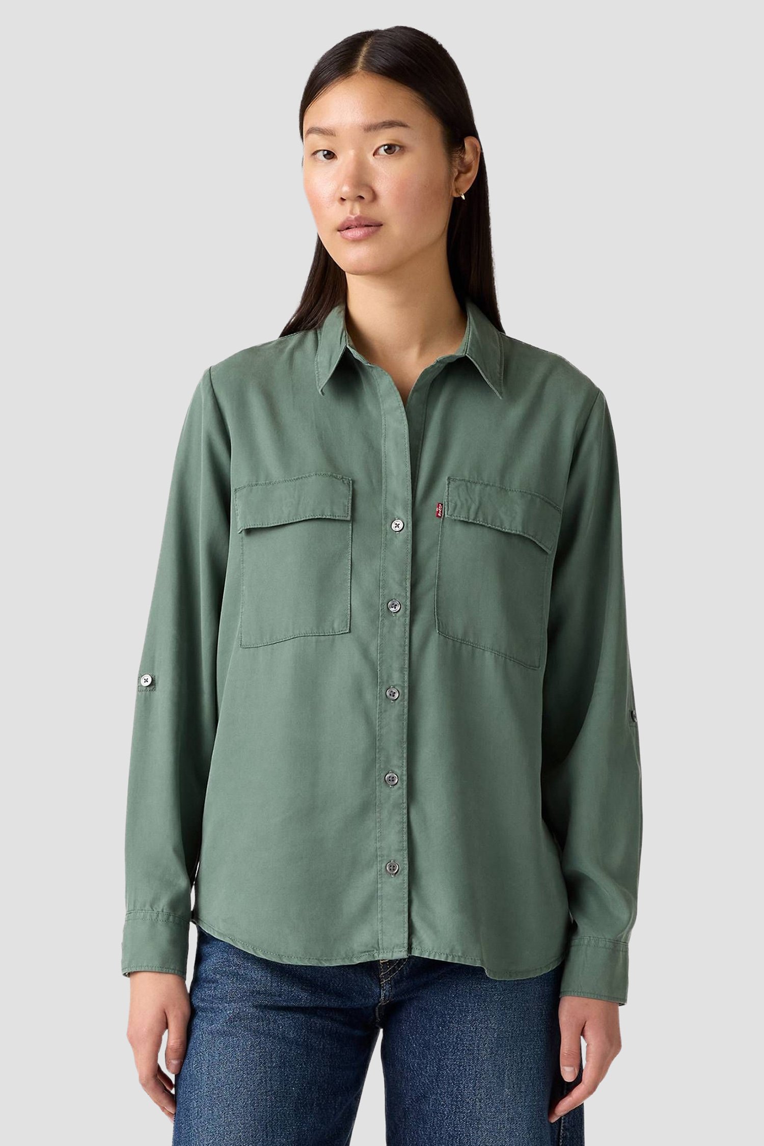 Женская зеленая блуза Зеленый S Levi’s® A7467;0001 Женская зеленая блуза Зеленый S Levi’s® A7467;0001