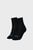 Женские черные носки (2 пары) PUMA Women's Heart Short Crew Socks