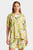 Женская желтая блуза с узором REL IRIS PRINT SS PYJAMA