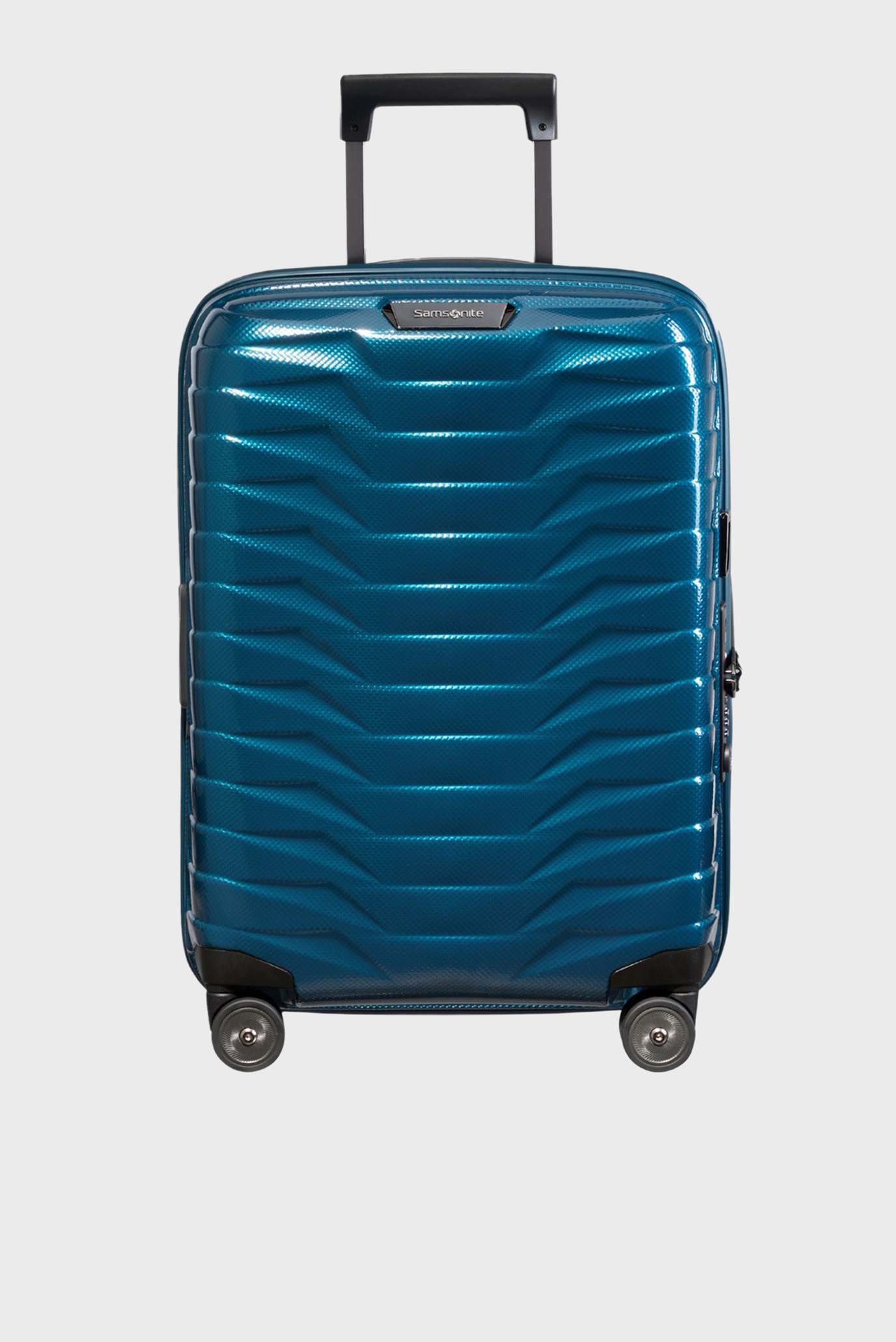 Бирюзовый чемодан 55 см PROXIS PETROL BLUE 1