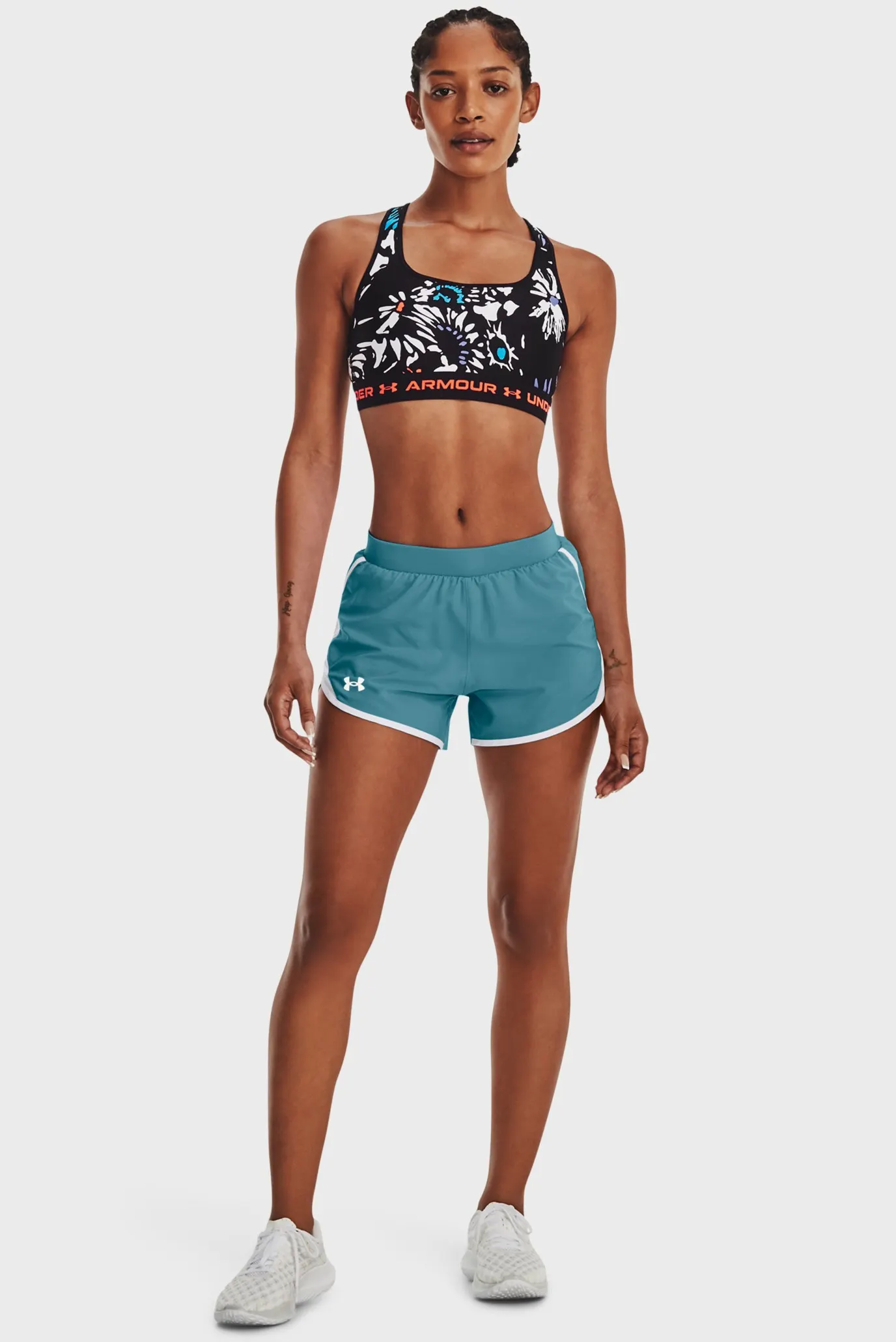 Жіночі блакитні шорти UA Fly By 2.0 Short 2