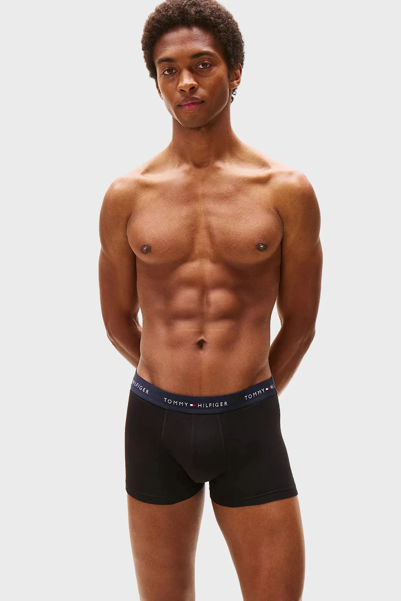 Мужские черные боксеры (7 шт) TRUNK WB 2