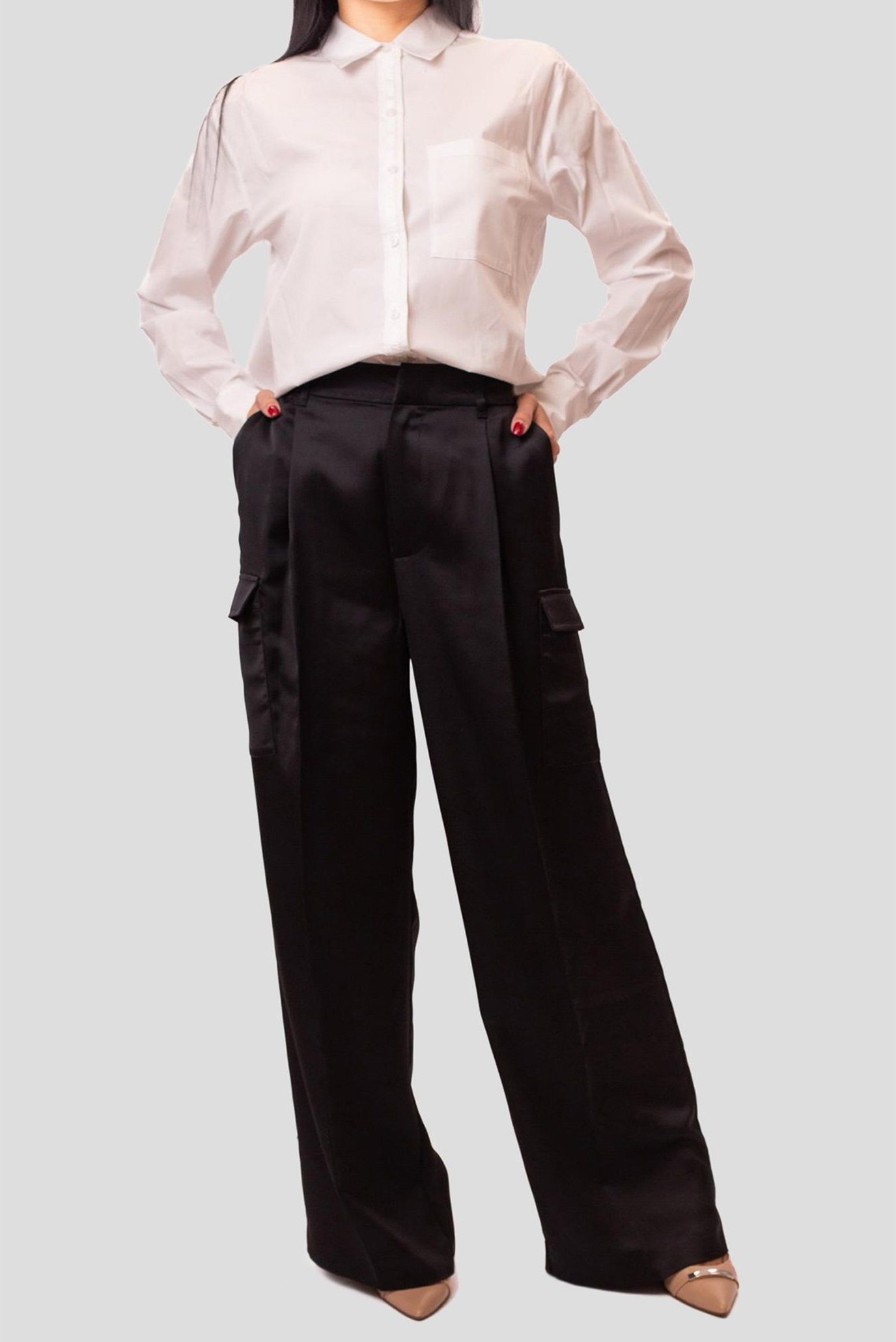 Женские черные карго Черный 4 DKNY P3GKNR20 Женские черные карго Черный 4 DKNY P3GKNR20