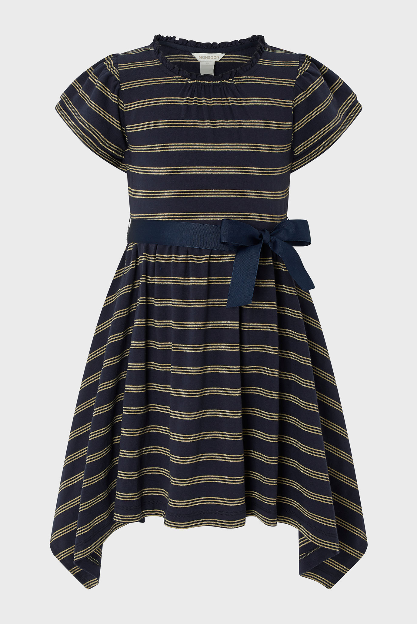 Детское синее платье Katia Stripe Dress 1