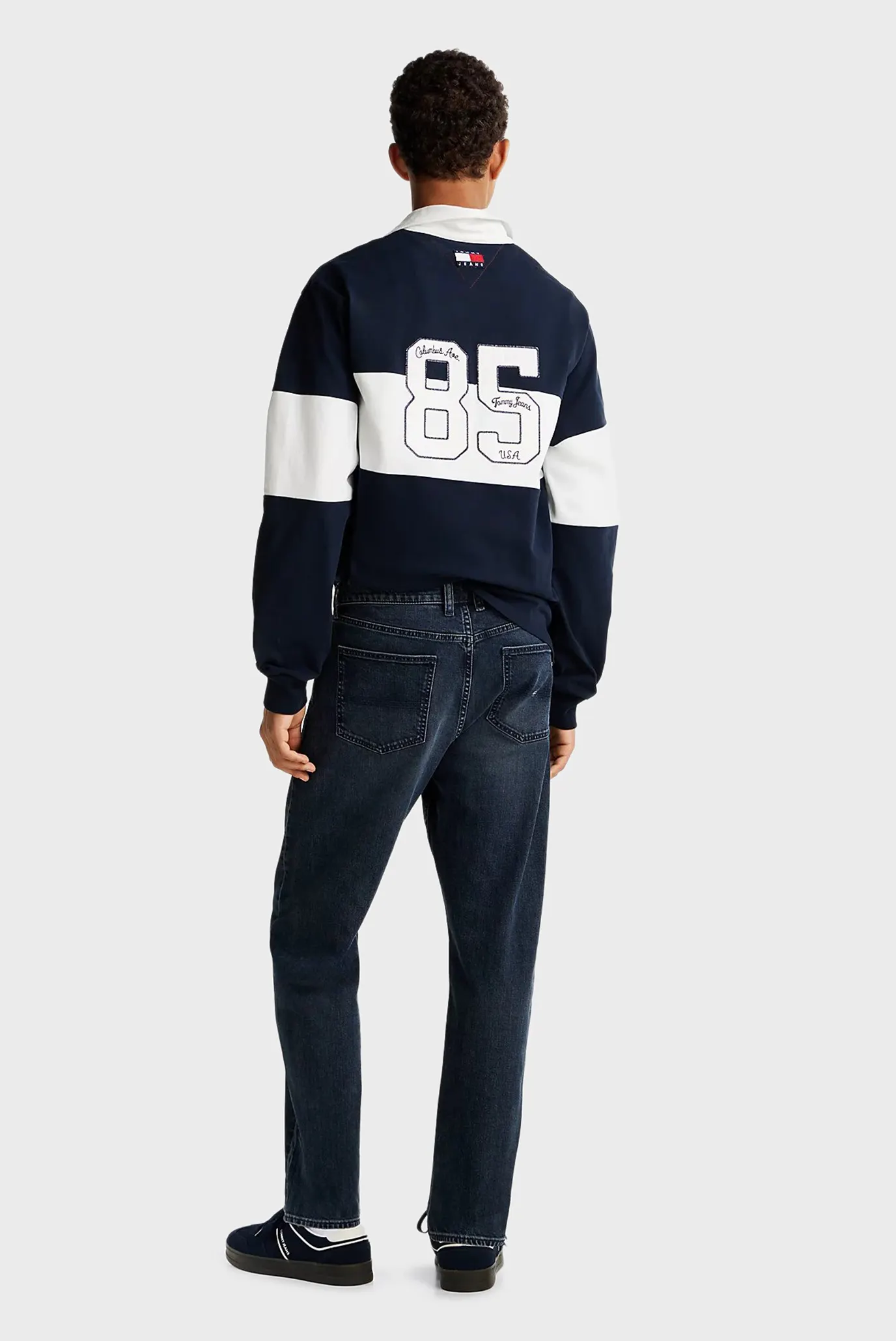 Чоловічі темно-сині джинси ISAAC RLXD TPRD AI5167 3