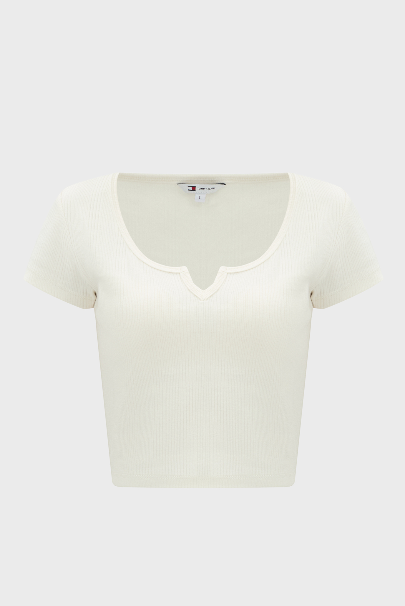 Жіночий білий топ TJW CRP NECKLINE DETAIL GMD SS 1