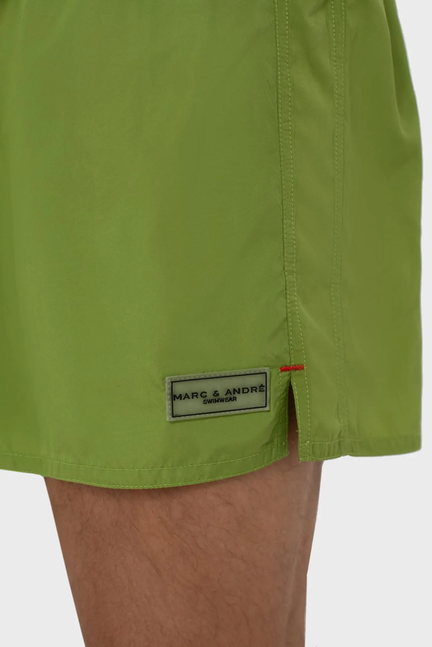 Мужские зеленые плавательные шорты 5
