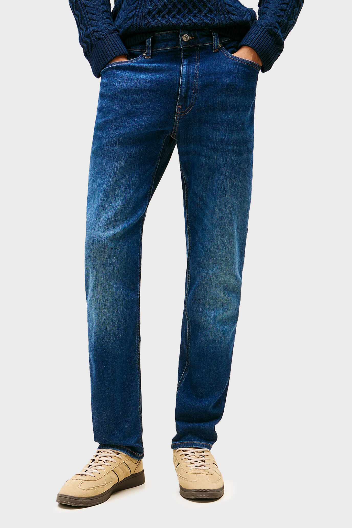 Мужские синие джинсы RYAN SLIM Синий 38-32 Tommy Jeans DM0DM21892 Мужские синие джинсы RYAN SLIM Синий 38-32 Tommy Jeans DM0DM21892