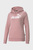 Женское розовое худи Essentials Logo Women's Hoodie