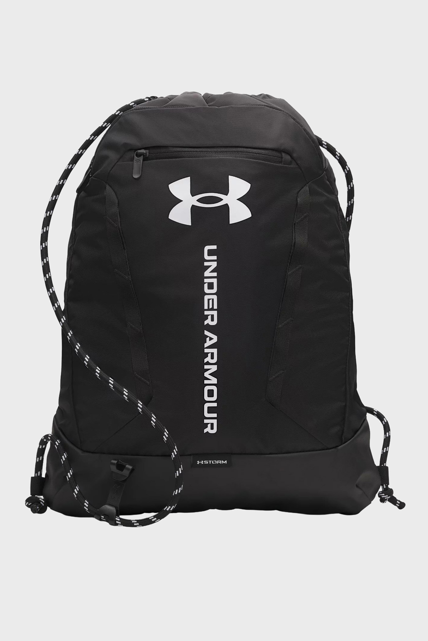 Черный рюкзак UA Hustle Sackpack Черный ONESIZE Under Armour 6000519-001 Черный рюкзак UA Hustle Sackpack Черный ONESIZE Under Armour 6000519-001