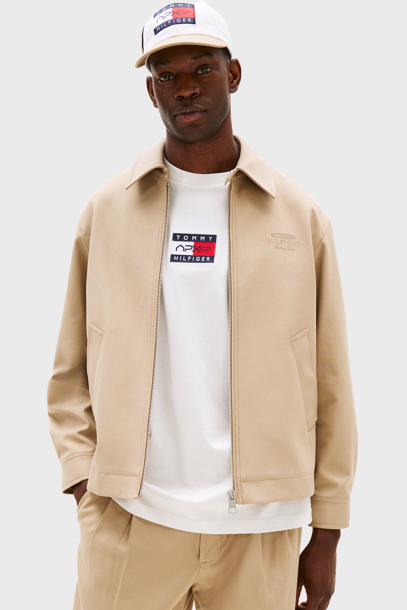 Мужская бежевая куртка Tommy Hilfiger x F1 MOVIE Бежевый S Tommy Hilfiger MW0MW41370 Мужская бежевая куртка Tommy Hilfiger x F1 MOVIE Бежевый S Tommy Hilfiger MW0MW41370