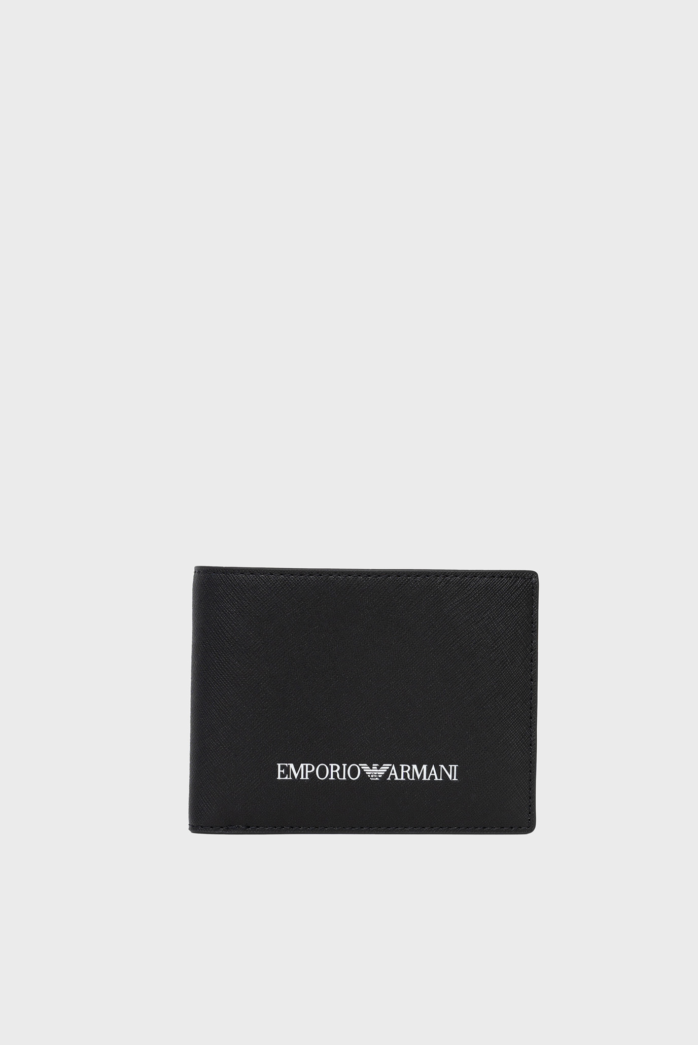 Чоловічий чорний гаманець 1