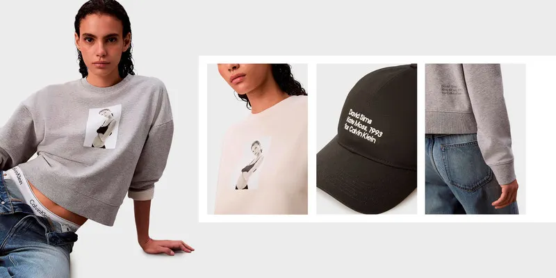 Calvin Klein та Кейт Мосс фото