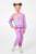 Дитячий бузковий спортивний костюм (світшот, штани)