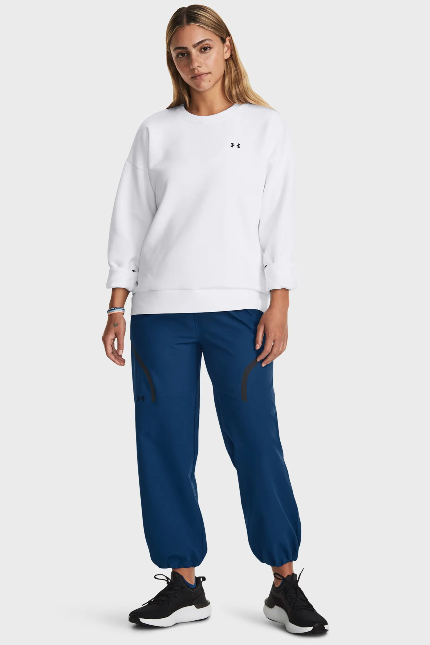 Жіночий білий світшот Unstoppable Flc Crew 2