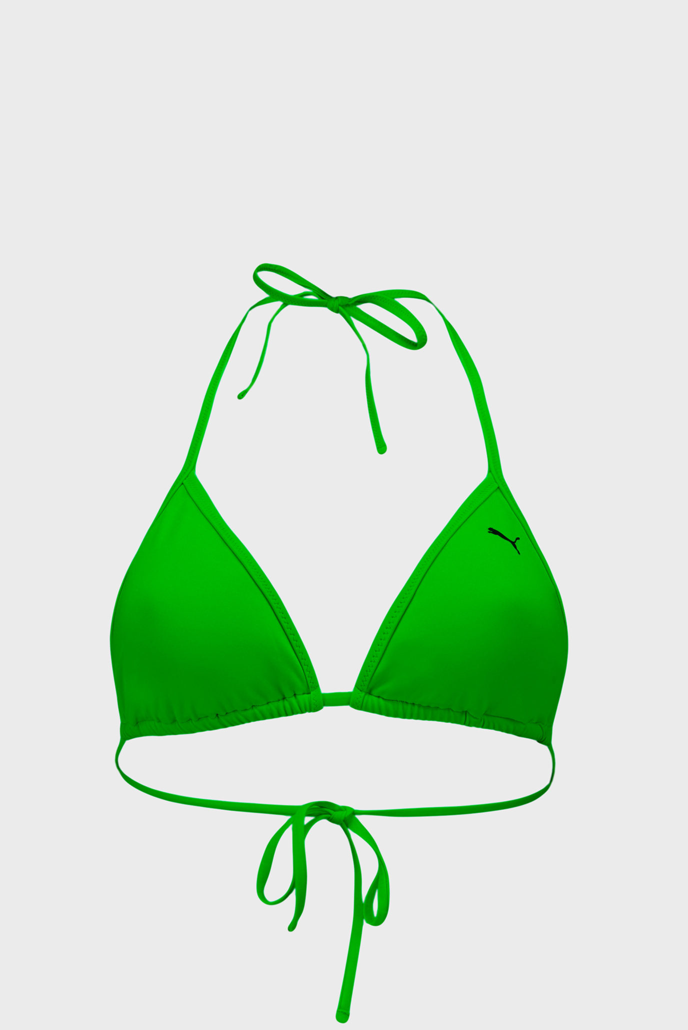 Женский зеленый лиф от купальника PUMA Swim Women Triangle Bikini Top 1