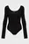 Жіноче чорне боді scoop