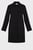 Женское черное платье SHIRT DRESS