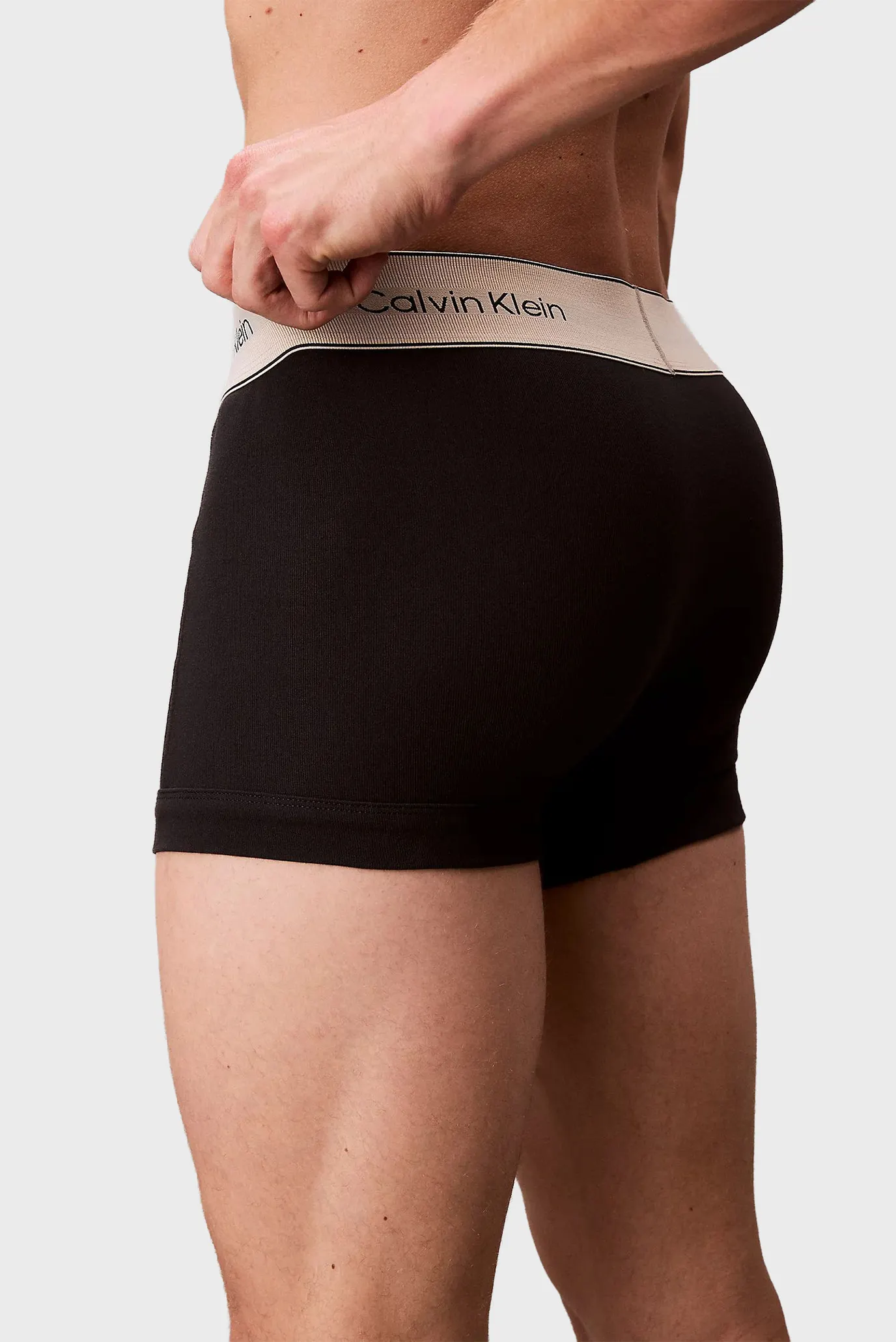 Чоловічі чорні боксери (3 шт) TRUNK 5