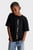 Дитяча чорна футболка MAXI INST.LOGO RLXD SS