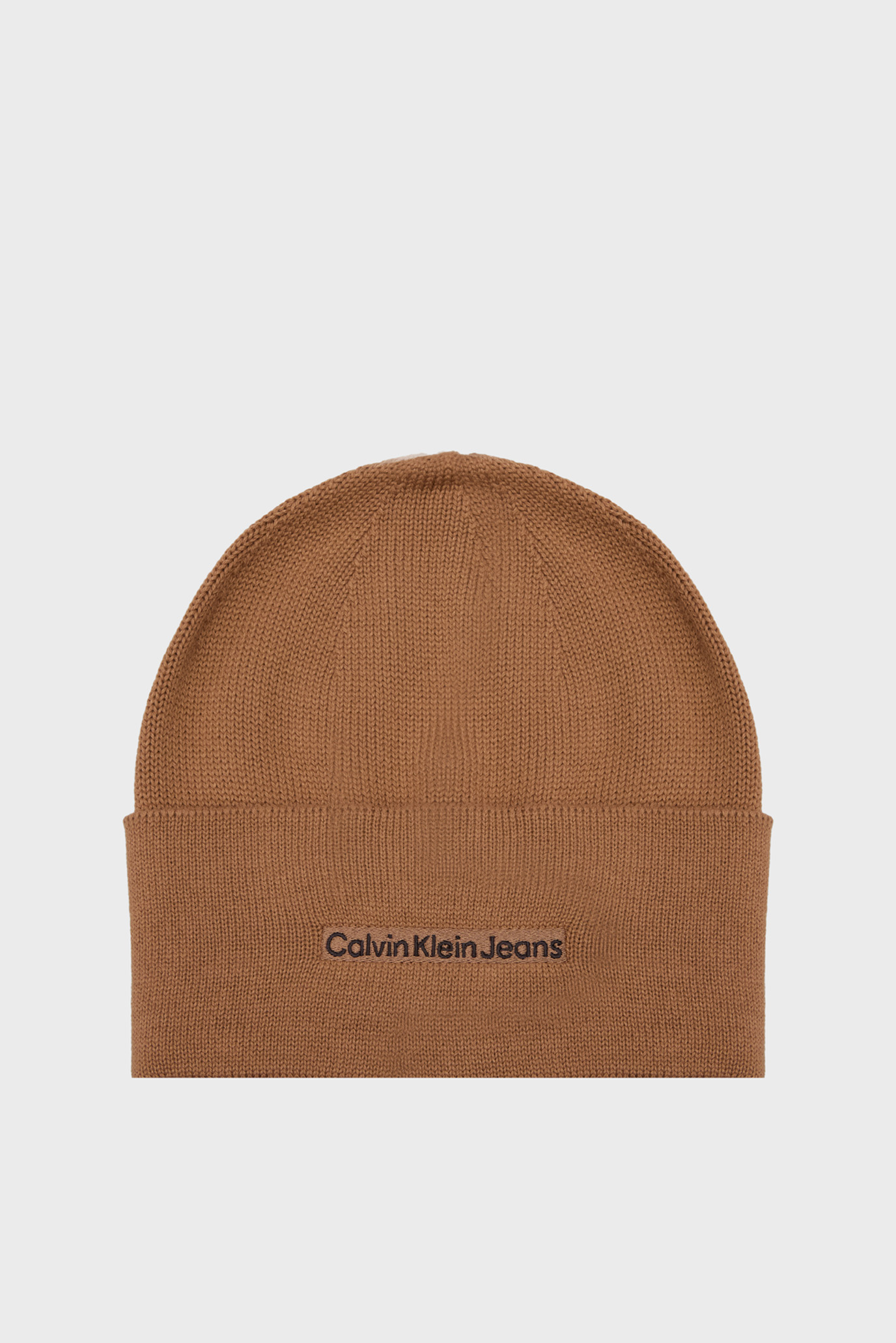 Мужская коричневая шапка INST EMBRO BEANIE Коричневый ONESIZE Calvin Klein Jeans K50K512452 Мужская коричневая шапка INST EMBRO BEANIE Коричневый ONESIZE Calvin Klein Jeans K50K512452
