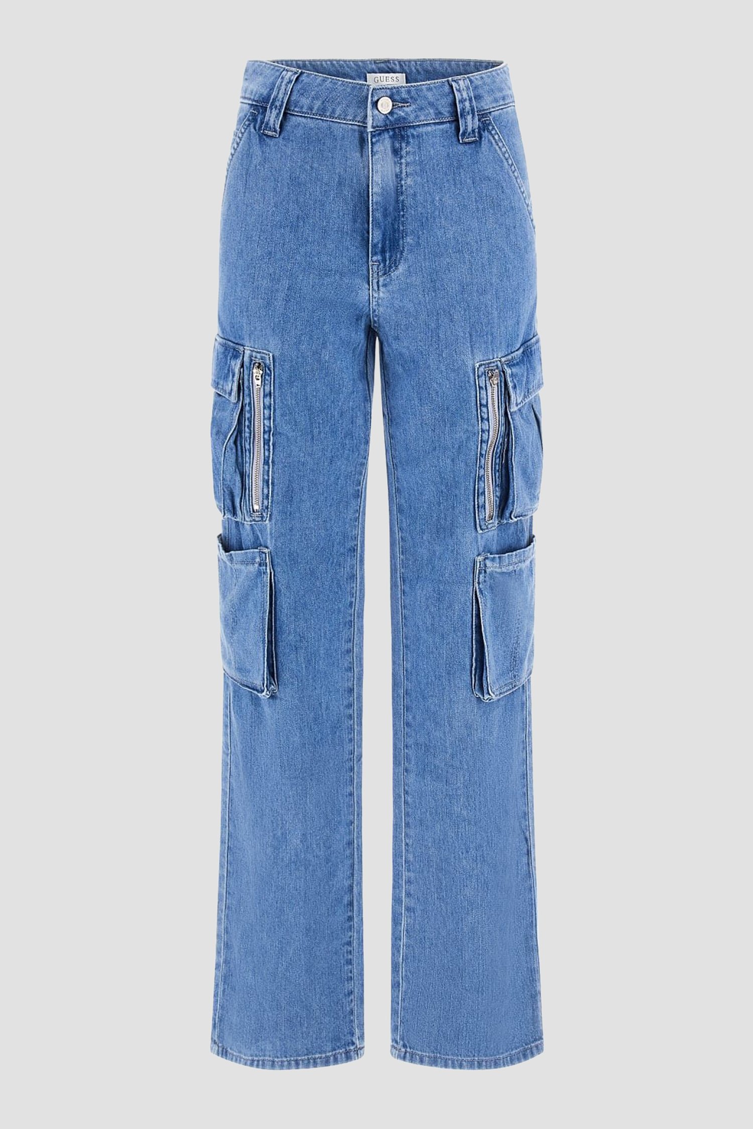 Жіночі блакитні джинси 1