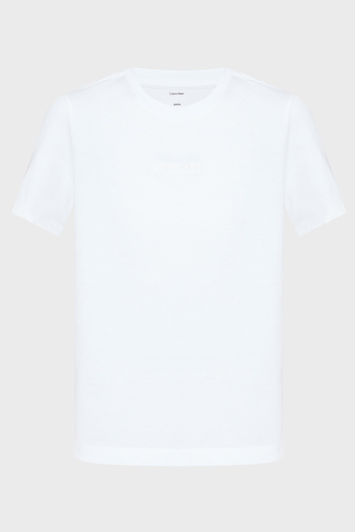 Женская белая футболка A - SS 20S JSY LOGO Белый S Calvin Klein LV044C905G Женская белая футболка A - SS 20S JSY LOGO Белый S Calvin Klein LV044C905G