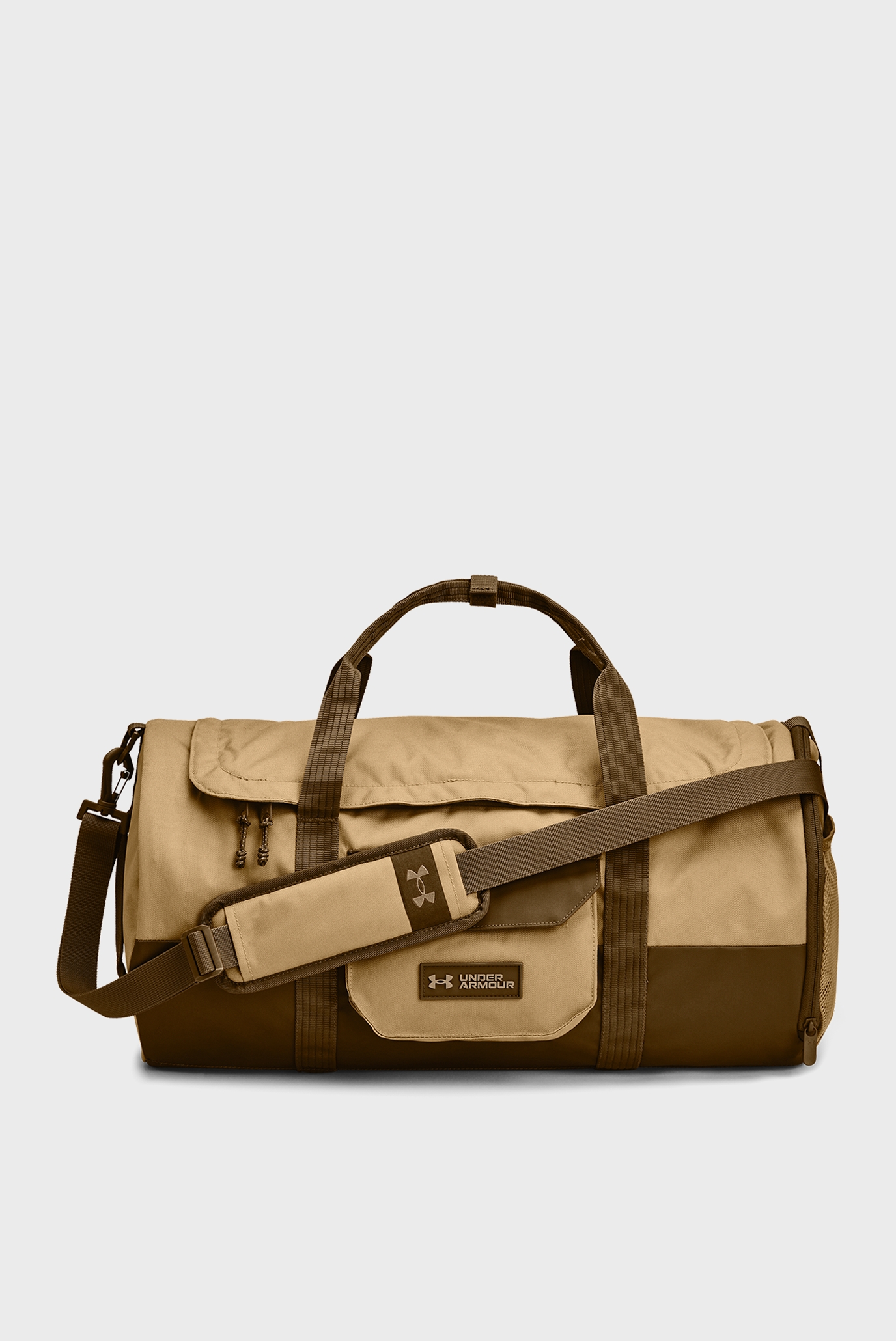 Коричнева спортивна сумка UA Triumph Barrel Duffle 1