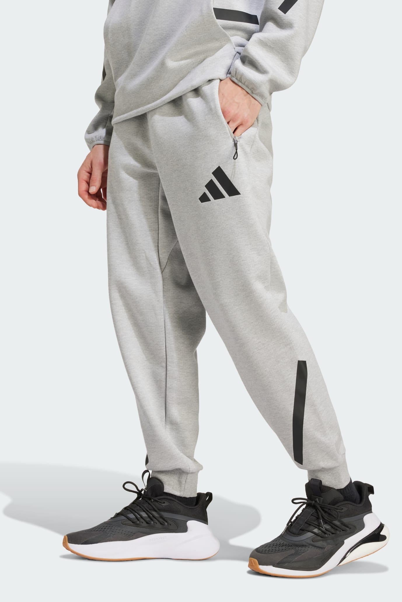 Мужские серые спортивные брюки New adidas Z.N.E. 1