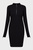 Женское черное платье ES LS HENLEY MIRIAM