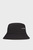 Жіноча чорна двостороння панама MONOGRAM REVERSIBLE BUCKET HAT