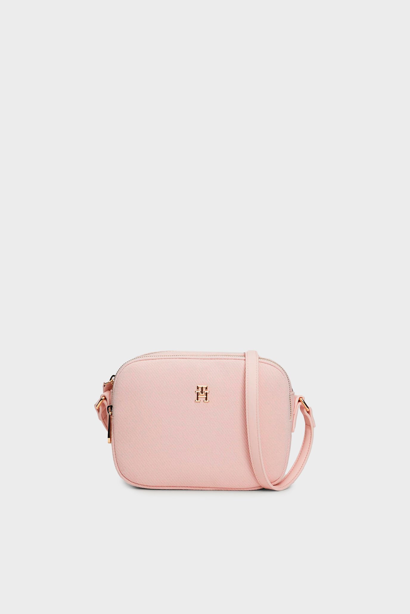 Женская розовая сумка POPPY CANVAS CROSSOVER 1