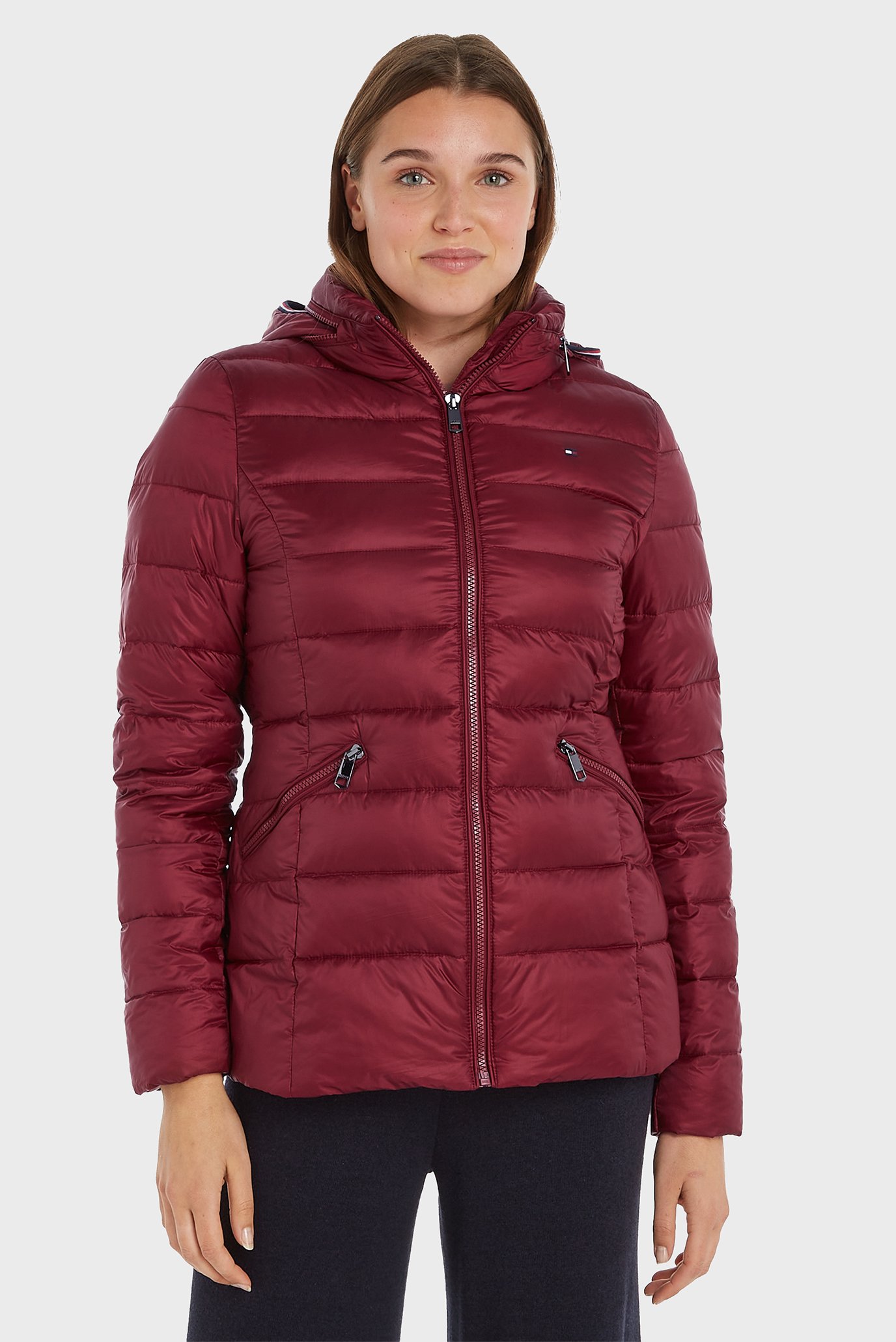 Женска бордовая куртка MW PADDED GLOBAL STRIPE JACKET Бордовый S Tommy Hilfiger WW0WW39581 Женска бордовая куртка MW PADDED GLOBAL STRIPE JACKET Бордовый S Tommy Hilfiger WW0WW39581