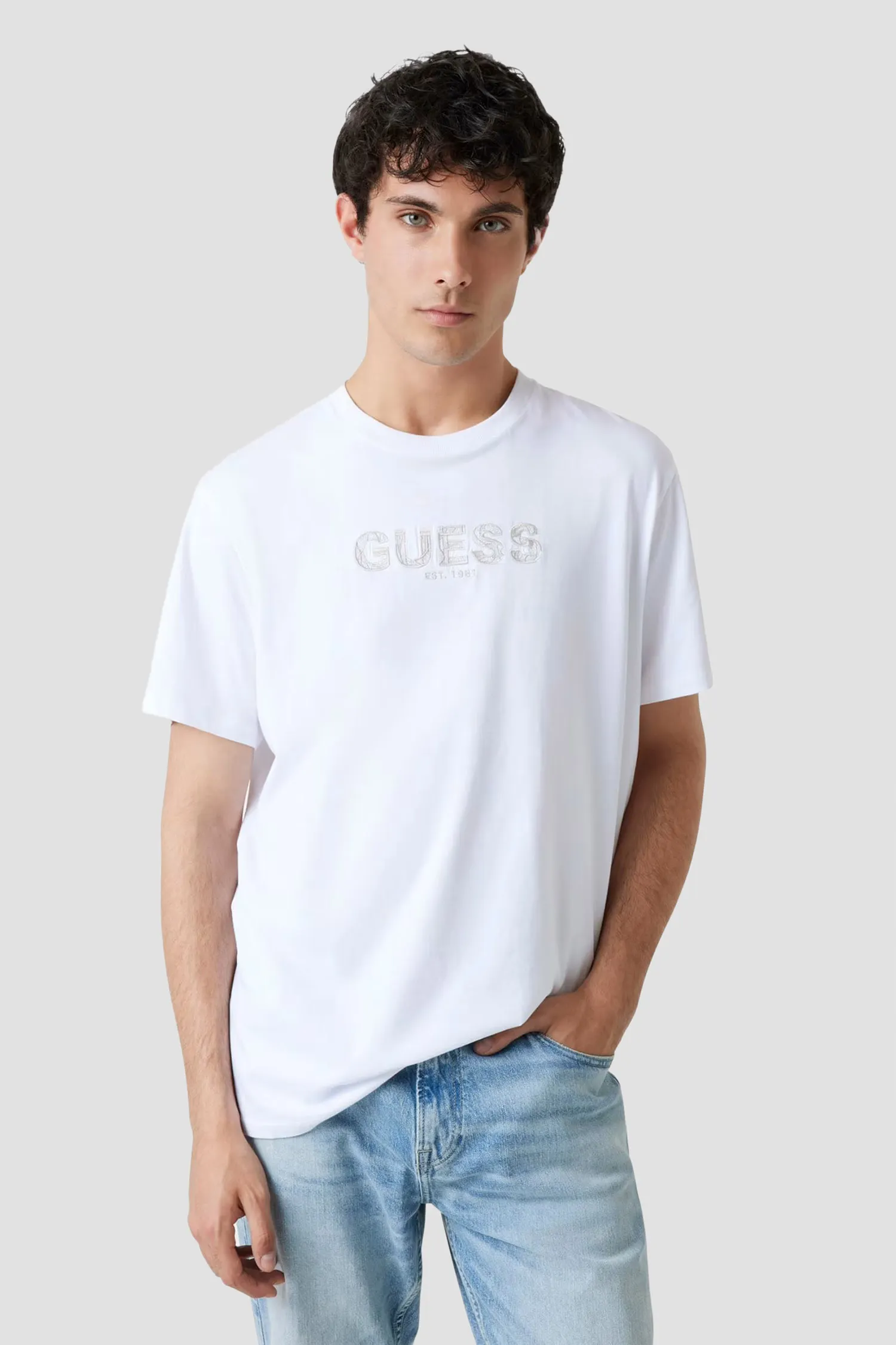 Чоловіча біла футболка 1