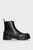 Мужские черные кожаные ботинки TRANSP COMBAT MID LACEUP LTH