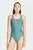 Жіночий м'ятний купальник Logo C-back